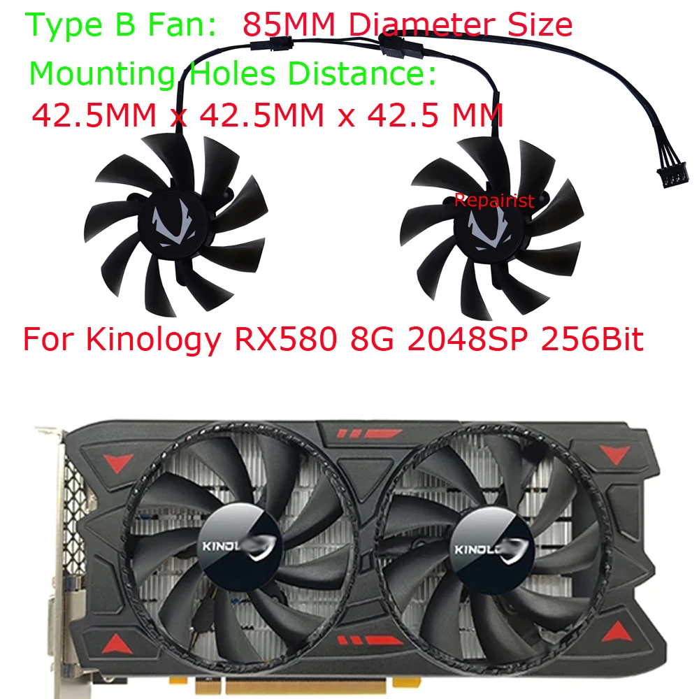 Ventilador de tarjeta de vídeo - Rx 580 8Gb 2048Sp Gpu reseña y precio