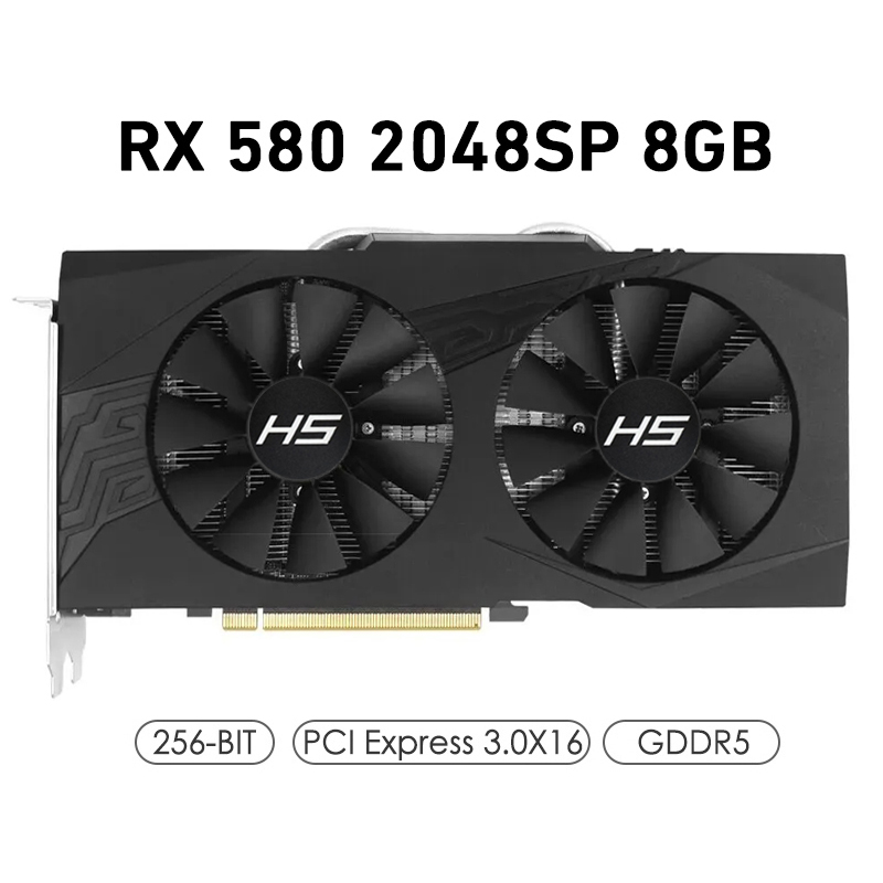 Placa De vídeo RX580 más barat - Rx 580 8Gb 2048Sp Gpu reseña y precio
