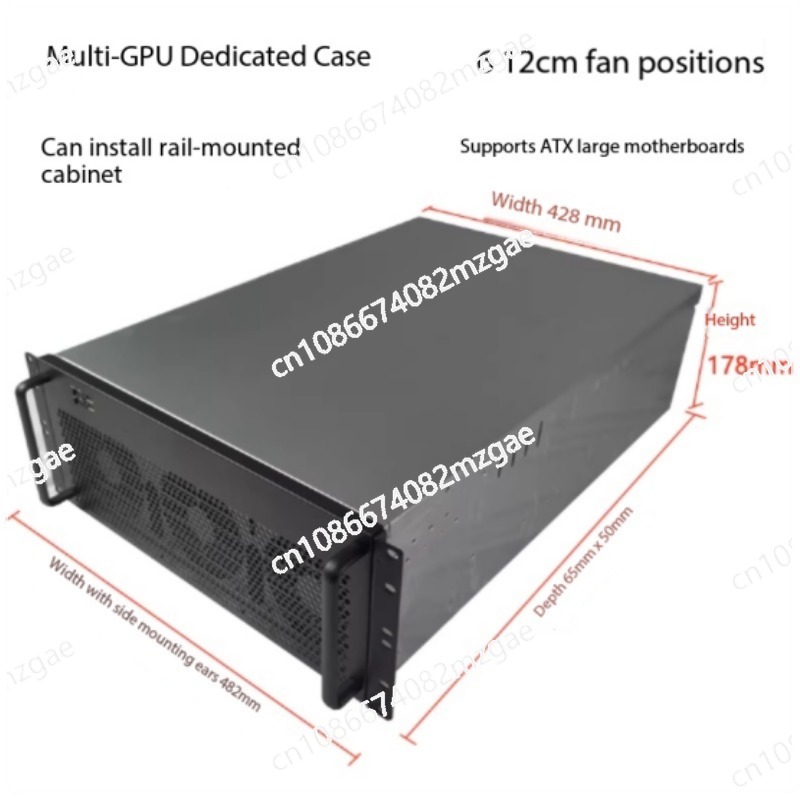 Chasis 4U para múltiples tarje - 8 Gpu 4U Server Chassis reseña y precio